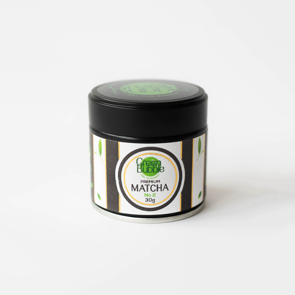 green bubble matcha