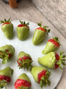 matcha chocolate strawberries matcha chocolate strawberries