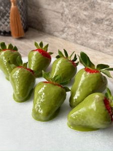 matcha chocolate strawberries matcha chocolate strawberries