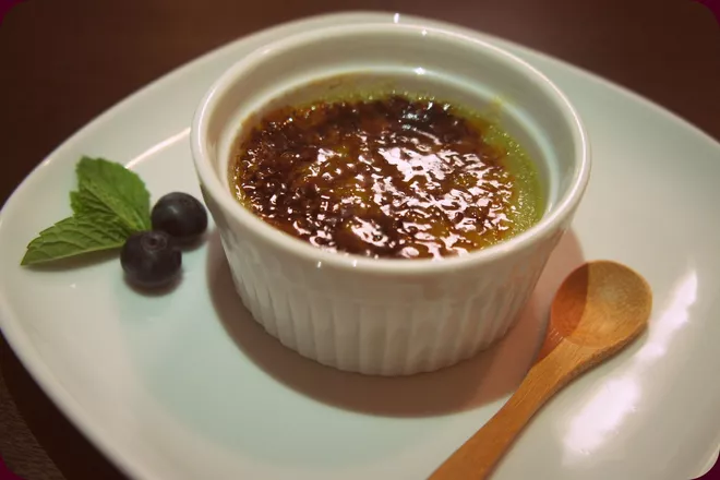 Matcha Creme Brulee