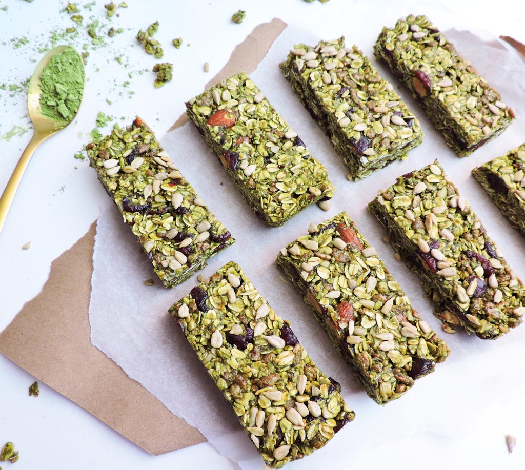 Matcha Energy Bars