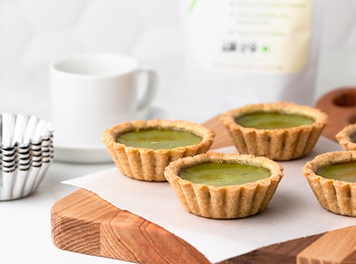 Matcha Custard Tart